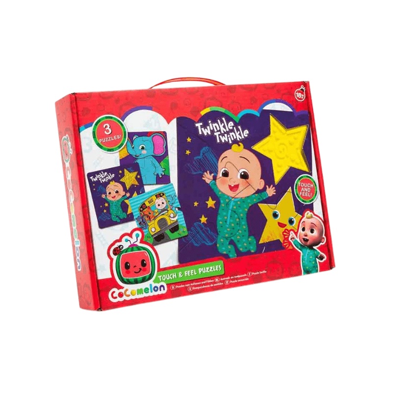 CoComelon Touch & Feel Sensory Puzzles