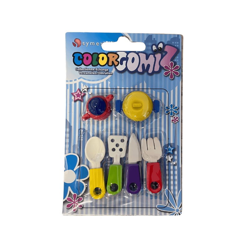 Colour Gomiz Novelty Erasers