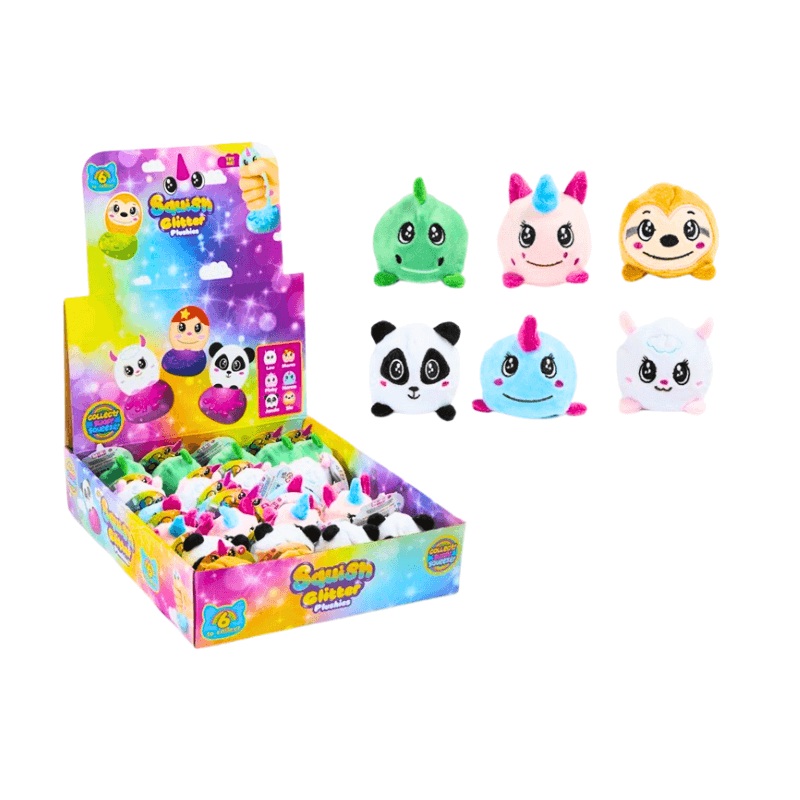 Plush Glitter Squishy Sensory Toy
