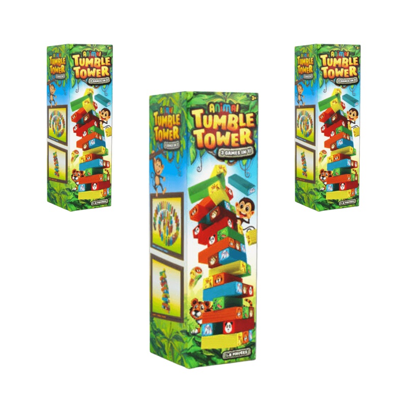 Wholesale Animal Tumble Tower - (Case of 12)