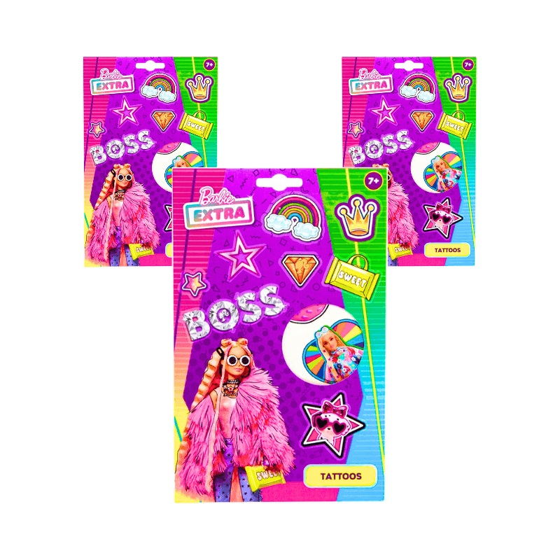 Wholesale Barbie Extra Tattoos - (Case of 24)