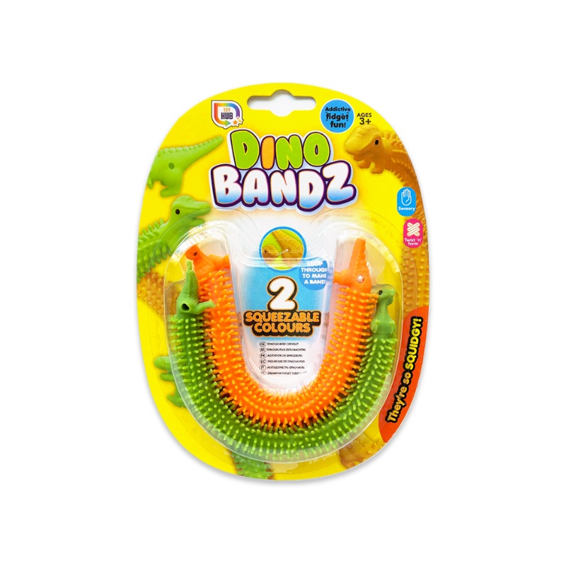 Wholesale Dino Bandz Squidgy Dinosaur - (Case of 12)