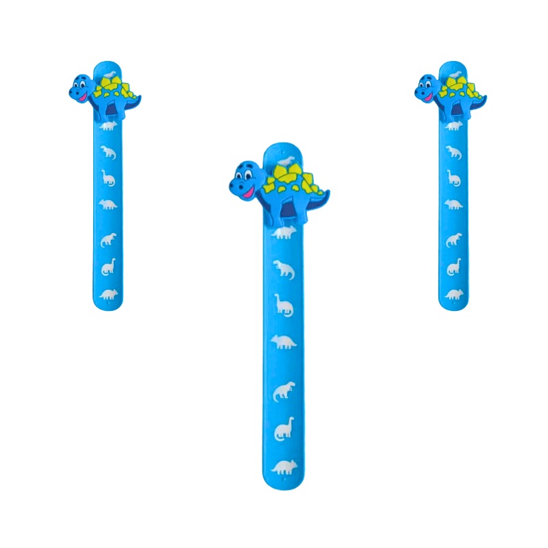 Wholesale Snap And Go Dinosaur Snap Band - (Case of 24)