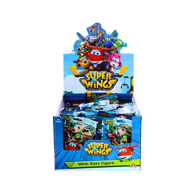 Wholesale Super Wings Blink-Eyes Figure Blind Bag - (CDU of 30)