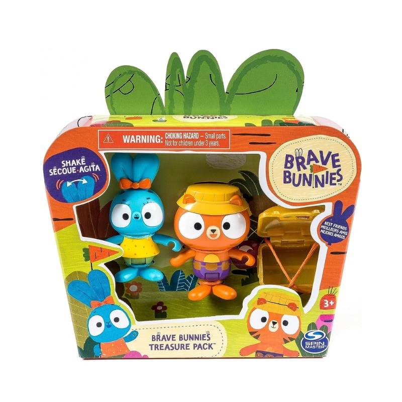 Brave Bunnies Basic Figures - Treasure Pack