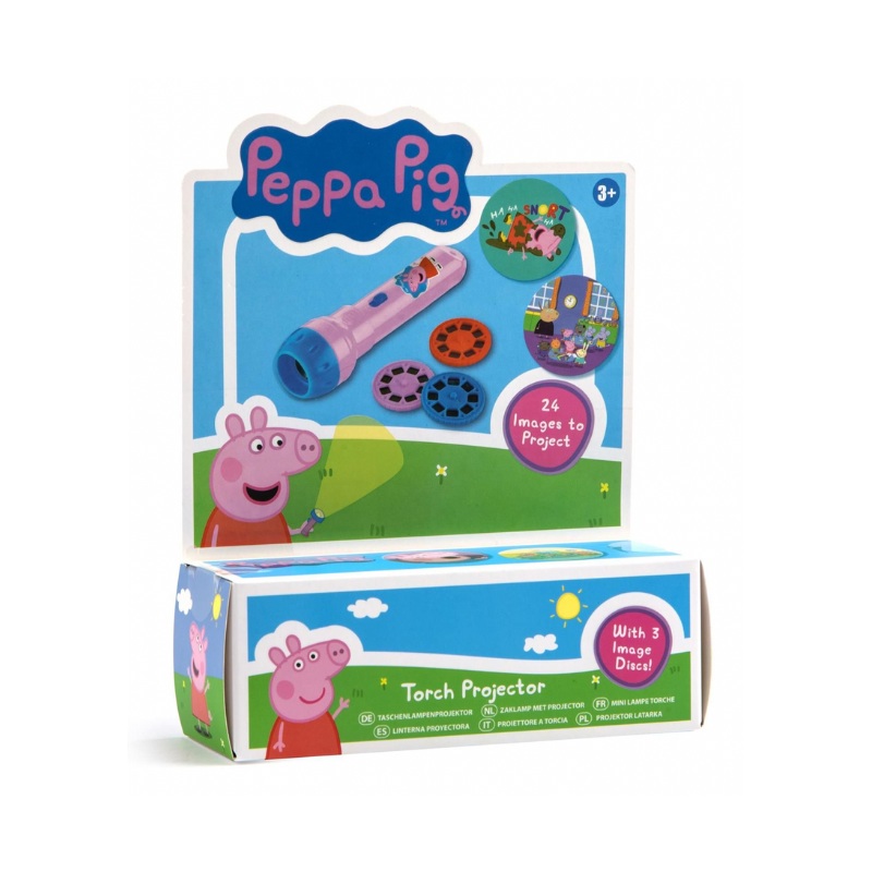 Peppa Pig Torch Projector with 24 Images