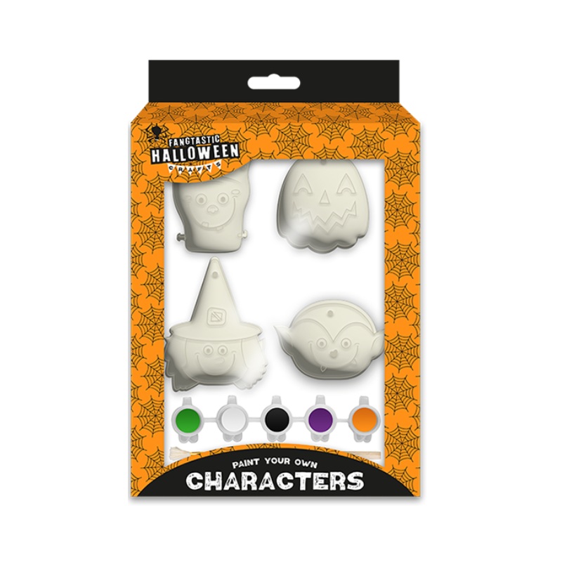 Wholesale Halloween Paint Your Own Characters - (Case of 24)