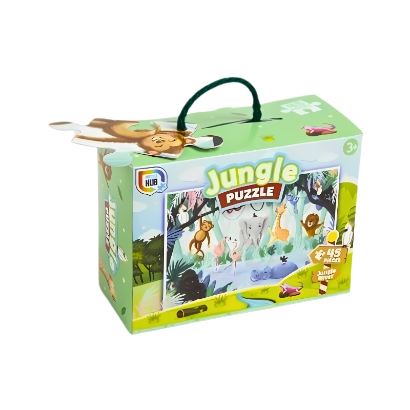 Wholesale Jungle Jigsaw Puzzle - (Case of 12)