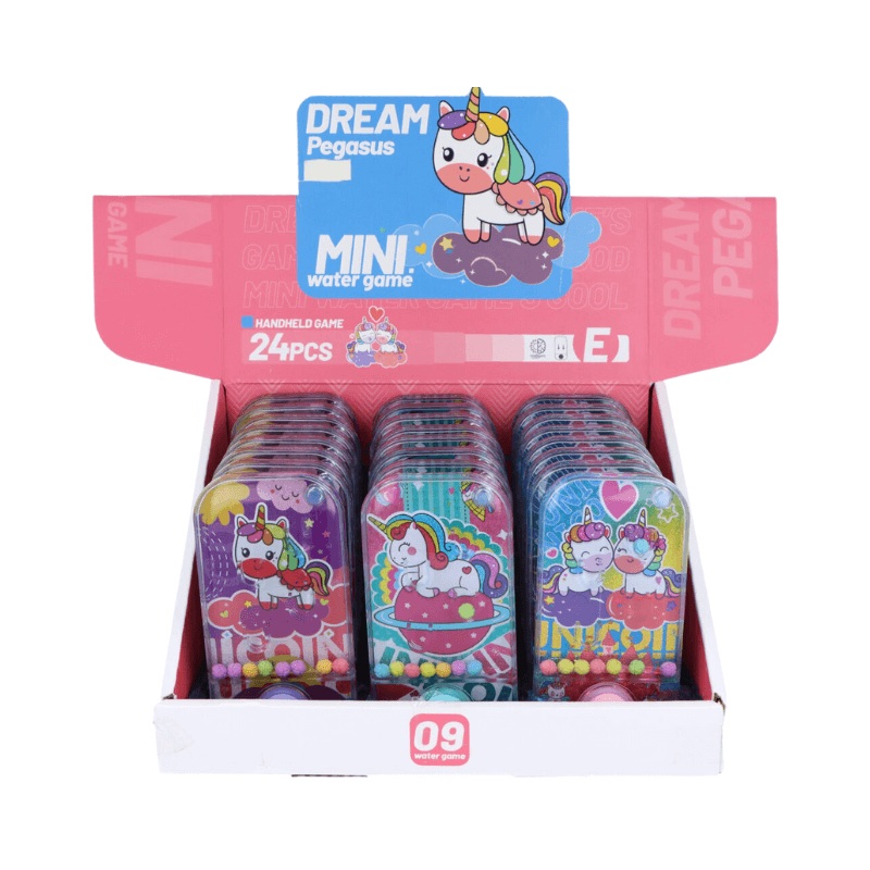 Wholesale Unicorn Water Puzzle Game With Balls - (CDU of 24)