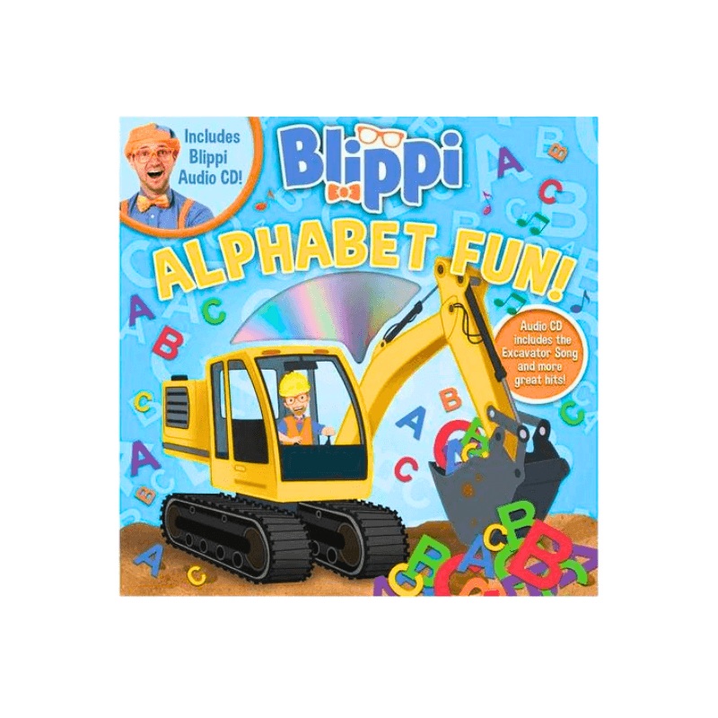 Blippi Alphabet Fun Learning Book