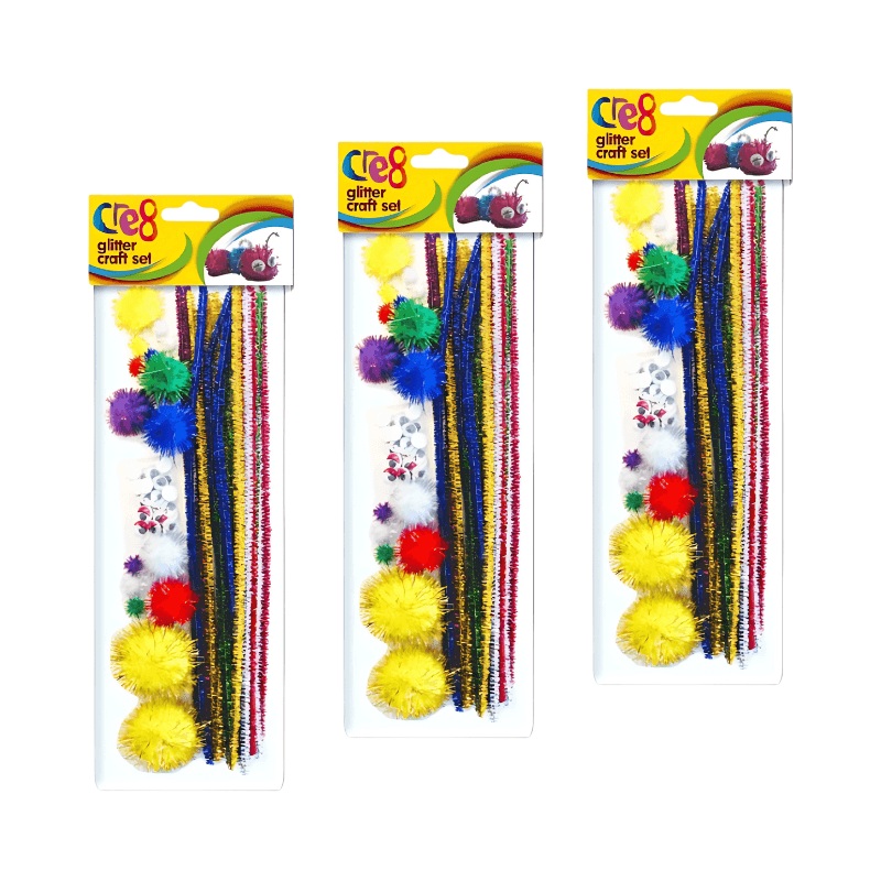Wholesale Glitter Craft Set - (Case of 12)