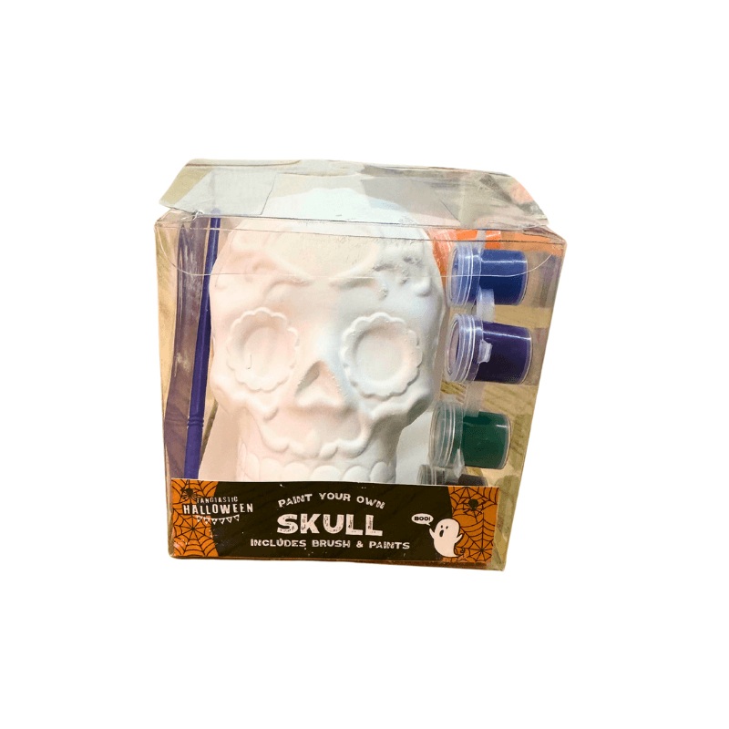 Wholesale Halloween Paint Your Own Skull - (Case of 24)