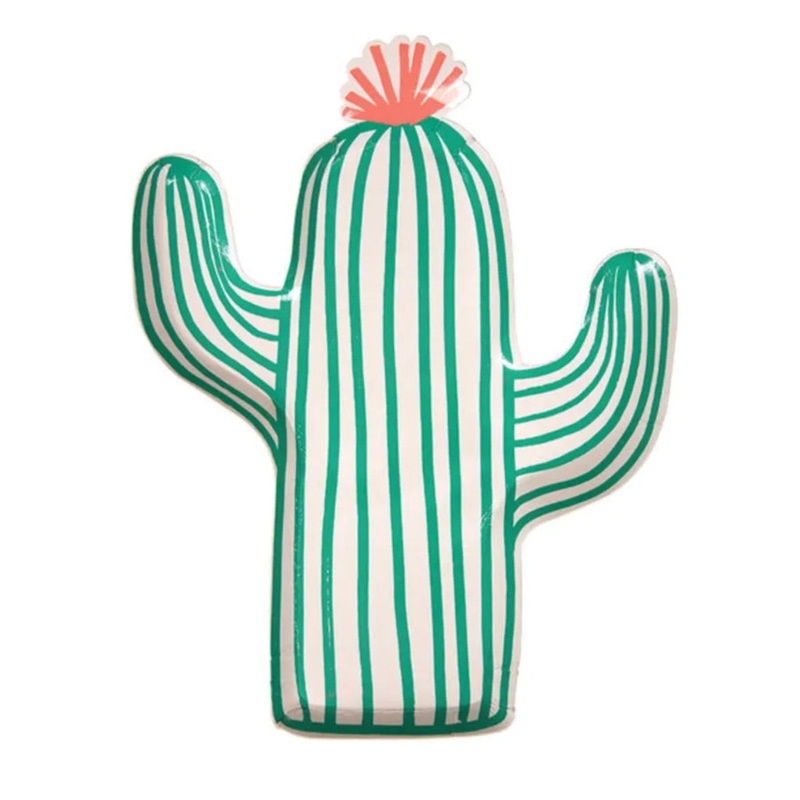 Cactus Paper Plates