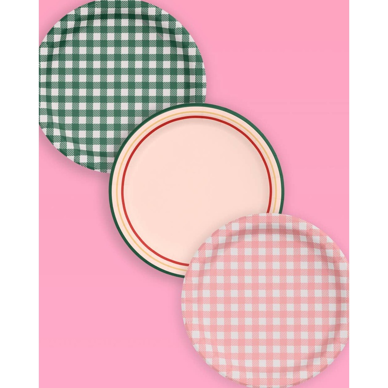 Camp Bride Bachelorette Plates