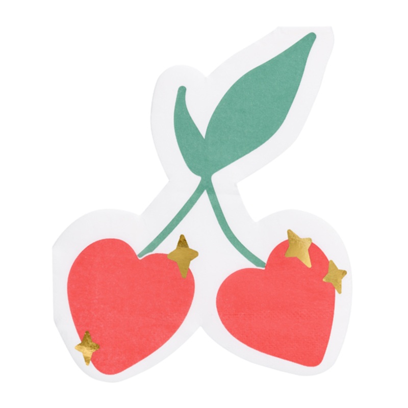 Cherries Paper Napkins