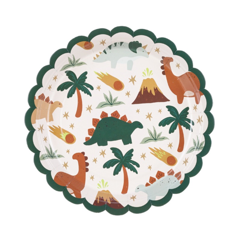 Dinosaur Paper Plates