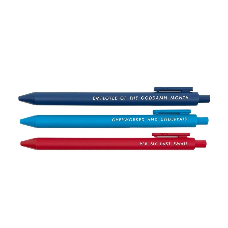 Pens for the Overworked Pen Set