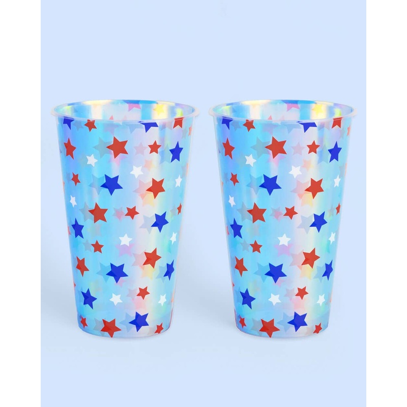 Stars & Stripes Patriotic Cups