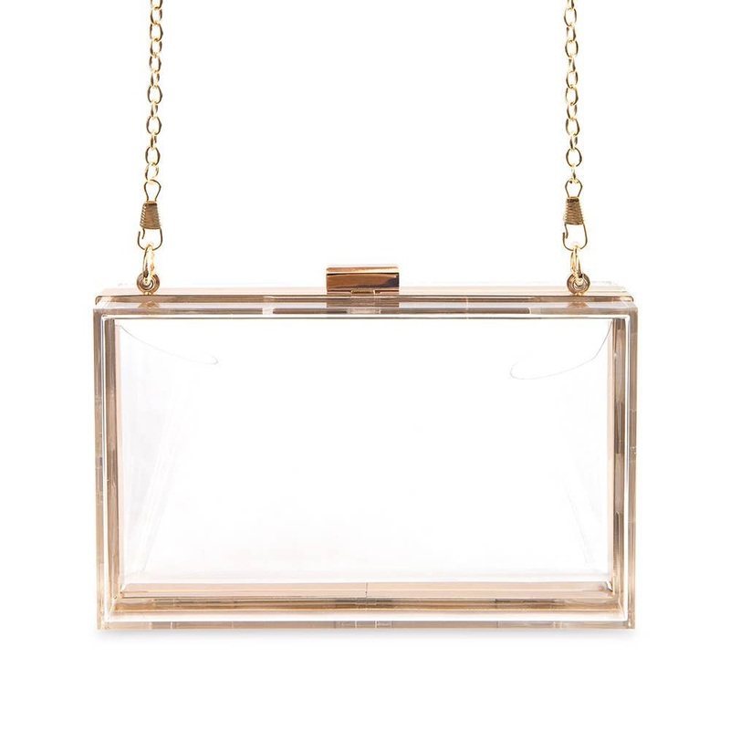 Acrylic Box Clutch