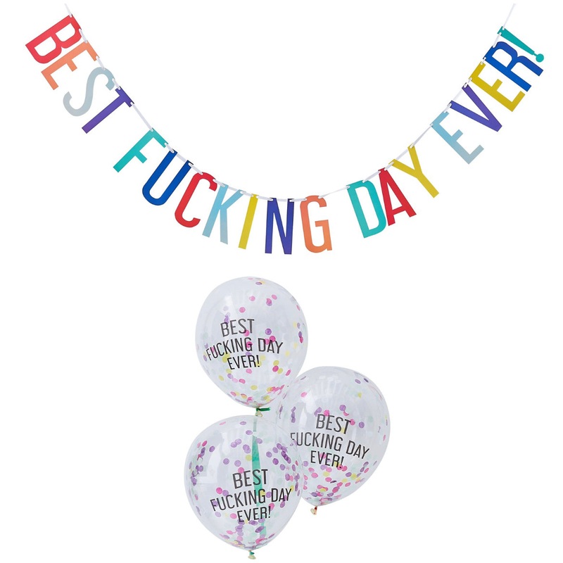 Best Fucking Day Ever Party Kit