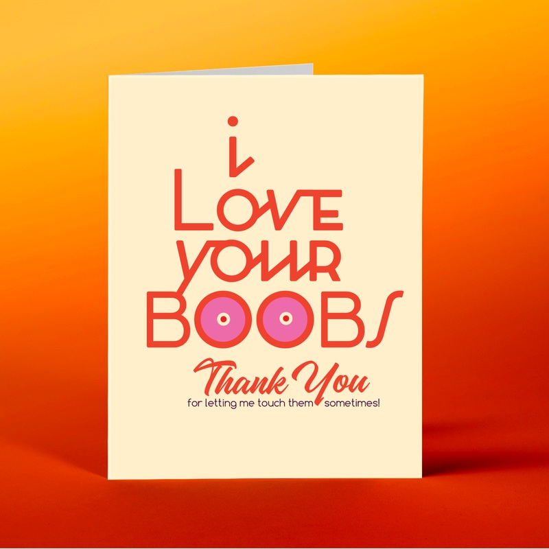 Boobs Card