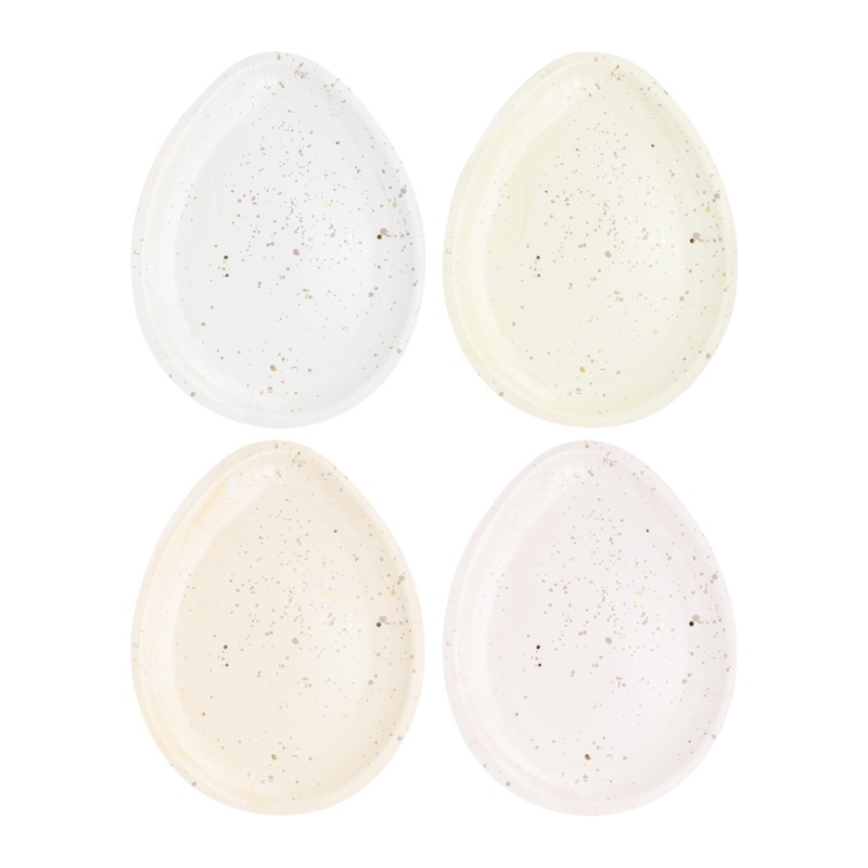 Easter Egg Plate Set