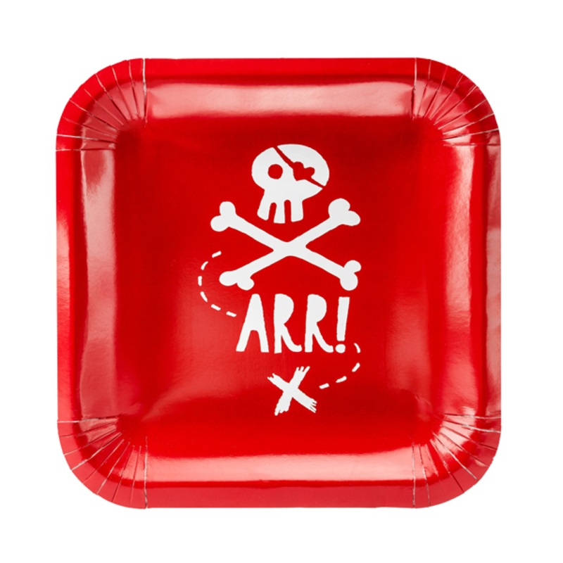 Pirate Party Plates