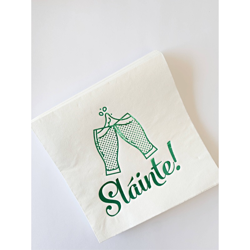 Slinte! Irish Cheers Cocktail Napkins