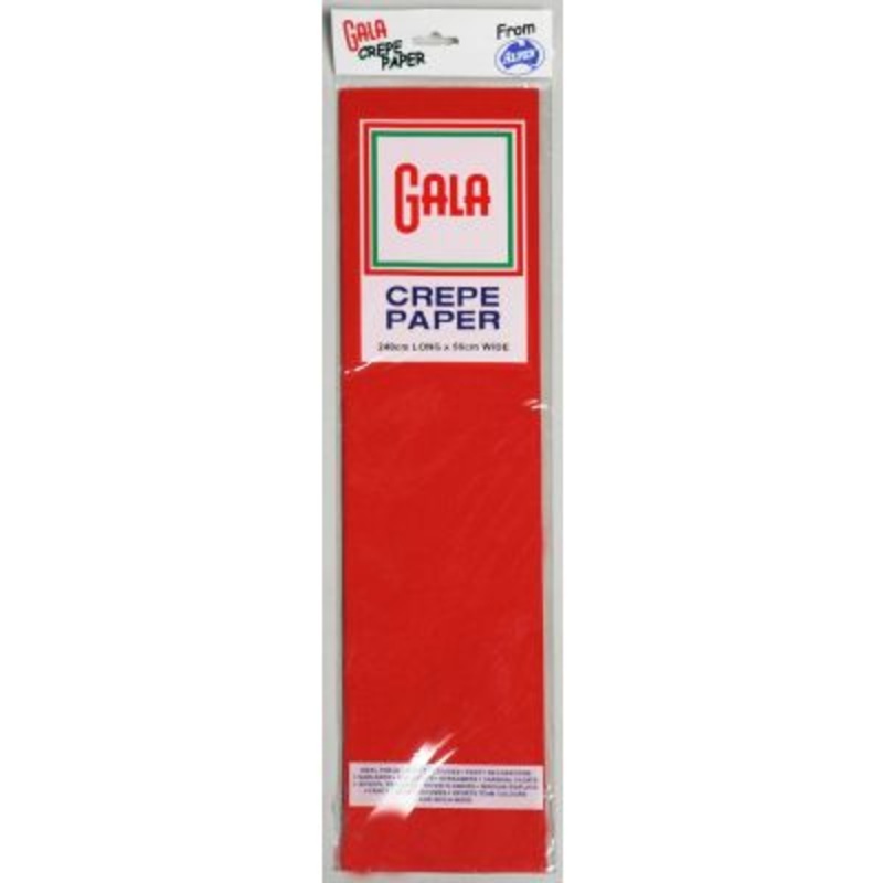 CREPE PAPER - RED