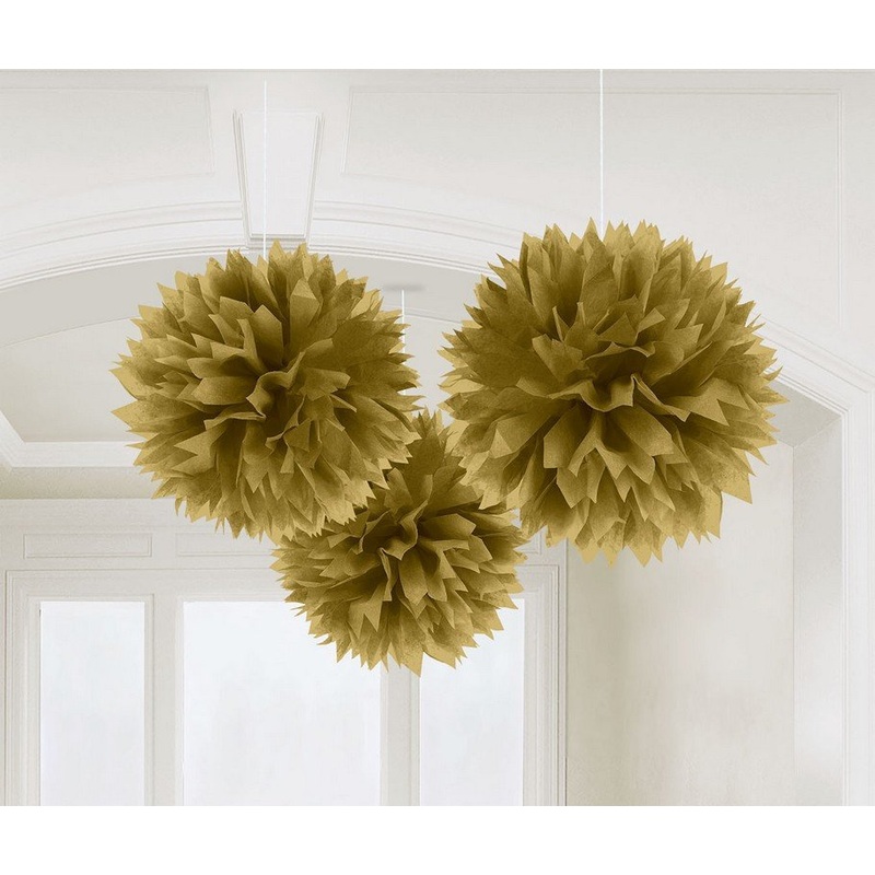 Fluffy Decoration - GOLD