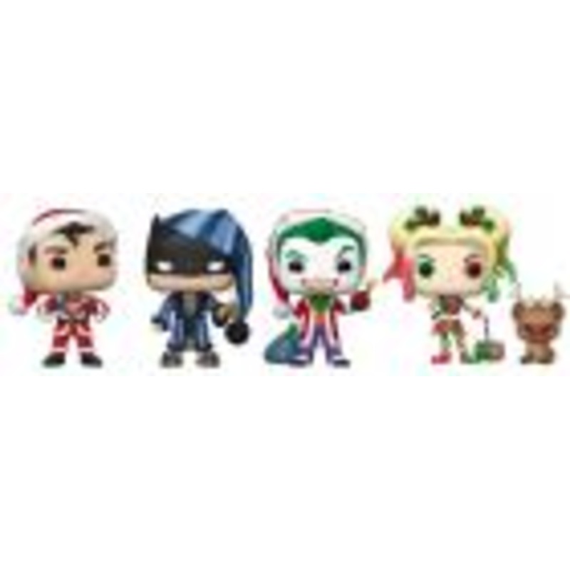 FUNKO POP! DC CHRISTMAS 4 Pack