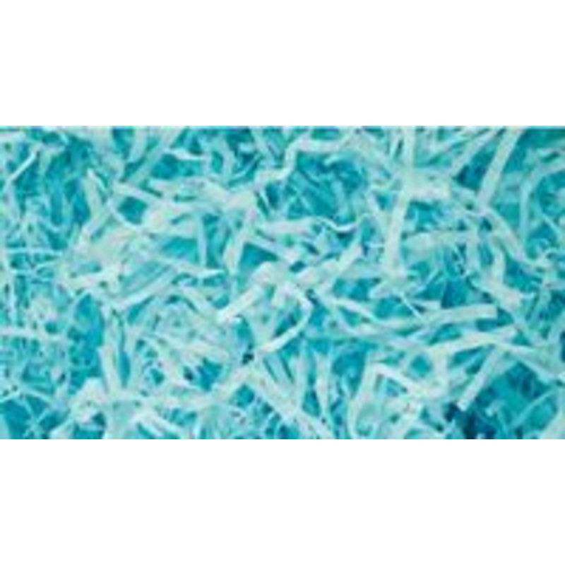 Shredded TISSUE PAPER - Light Blue