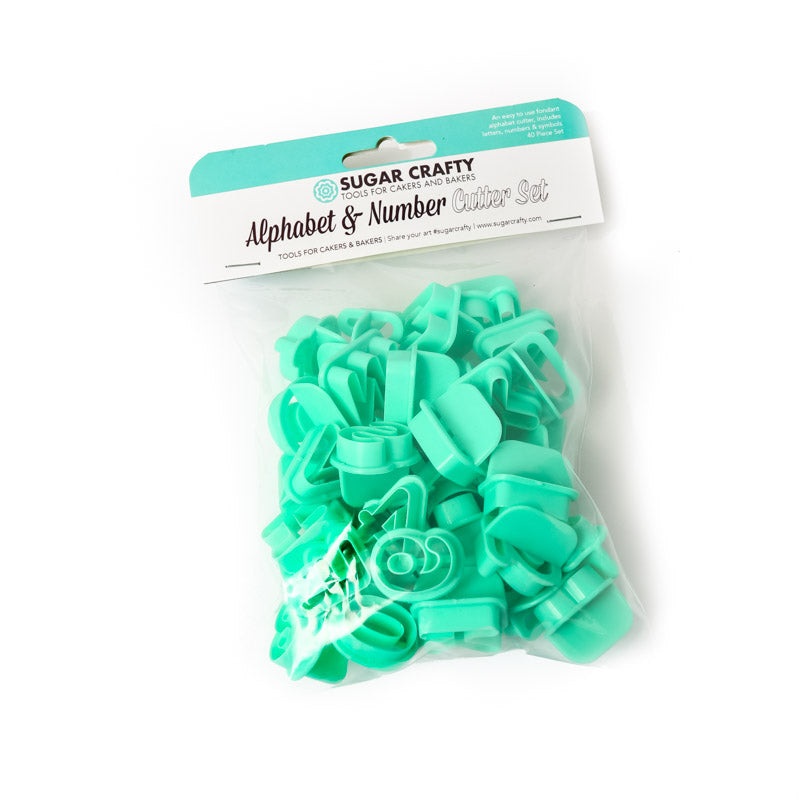SUGAR CRAFTY Alphabet & Number Cutter Set