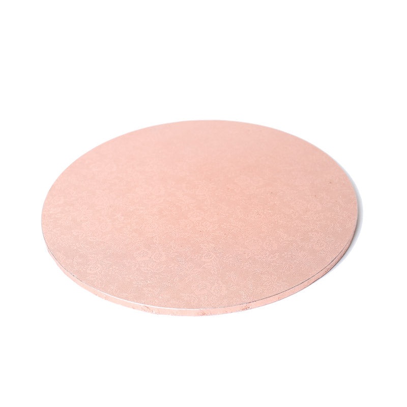 4mm MDF CAKE BOARD - Round ROSEGold 8"