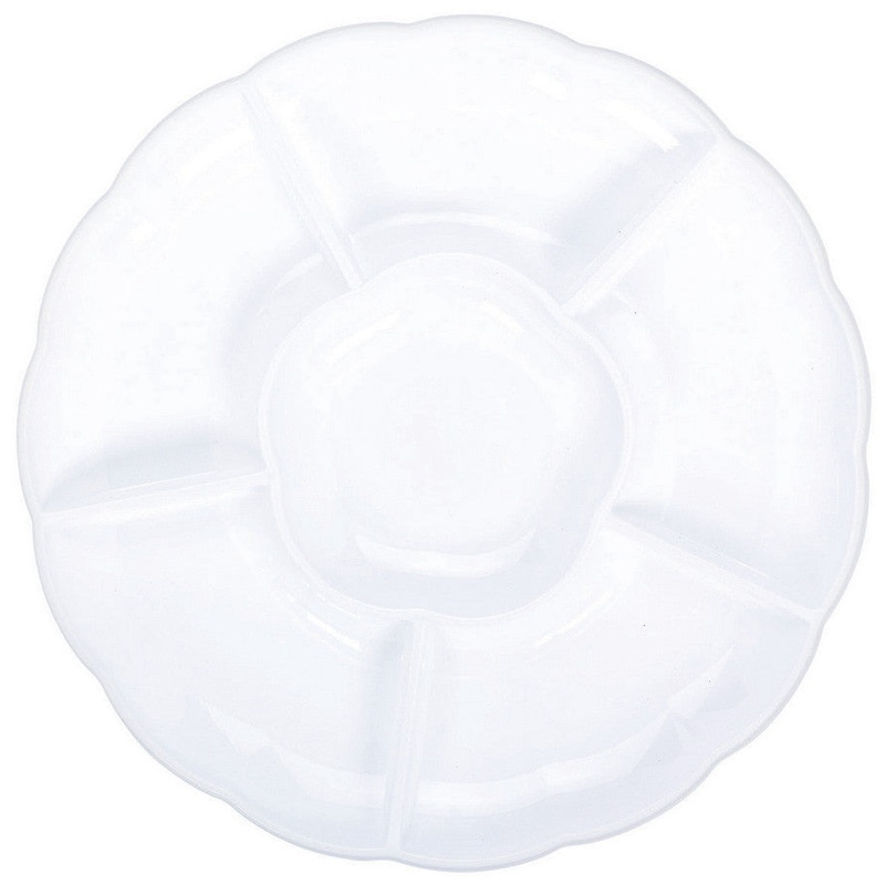 COMPARTMENT TRAY - White