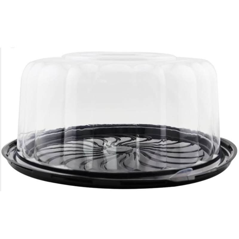 DISPOSABLE CAKE BOX (plastic) 25CM X 11CM