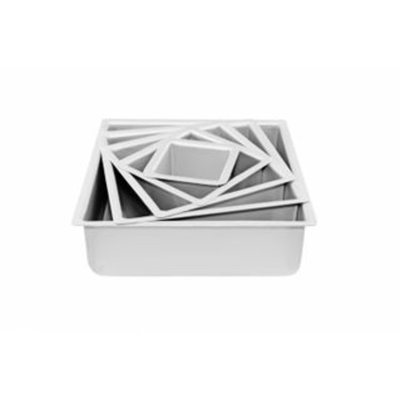 Square Cake Tin 8" x 4" Deep