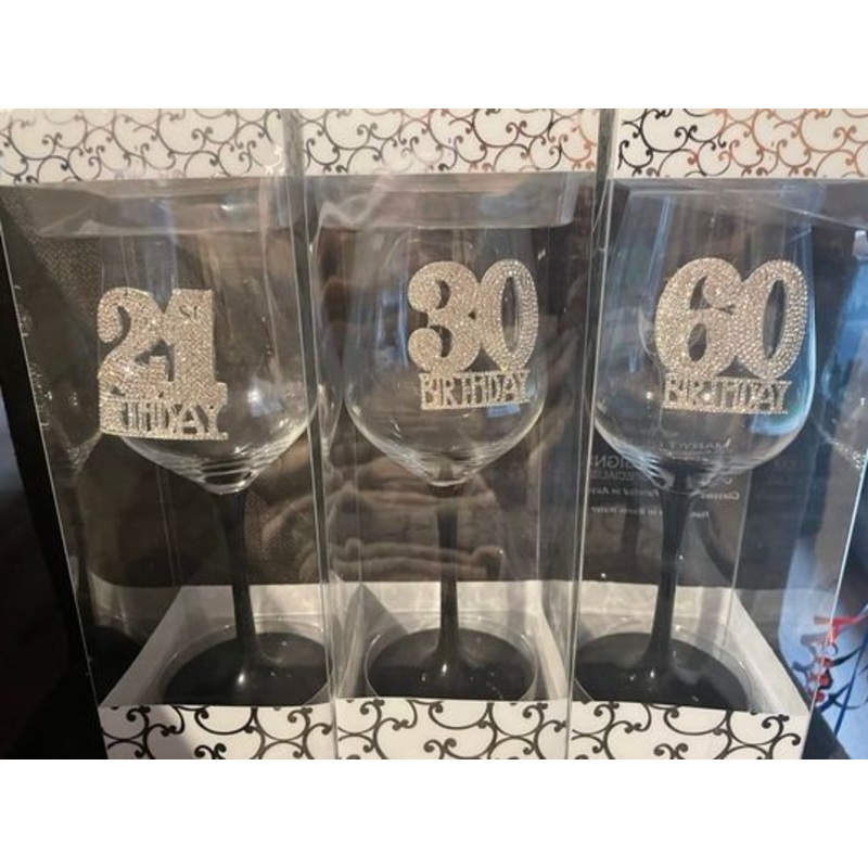 Wine Glass BLACK Design