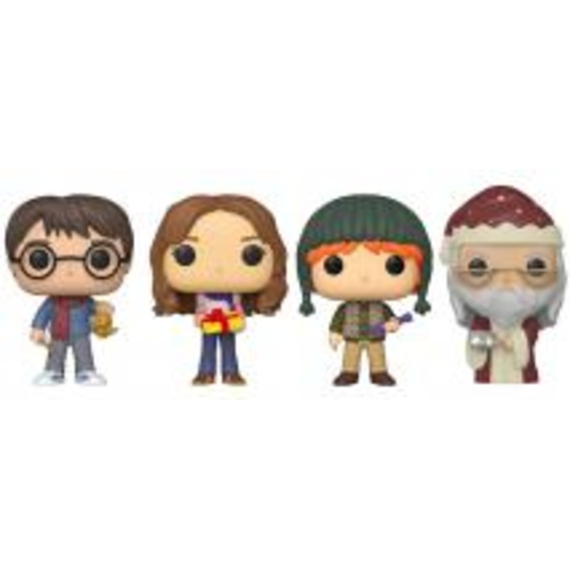 FUNKO POP! HARRY POTTER 4 Pk (HOLIDAY)
