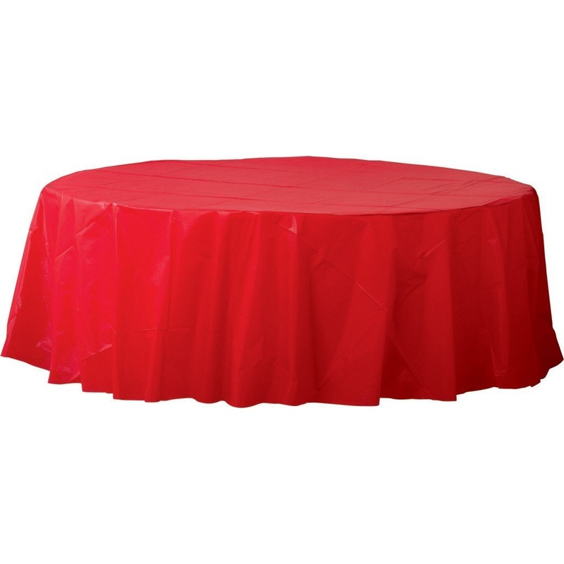 Red - Table Cover ROUND