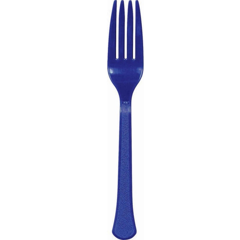 ROYAL BLUE - Plastic Forks