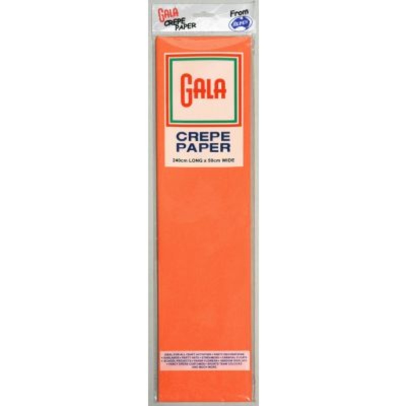 CREPE PAPER - ORANGE