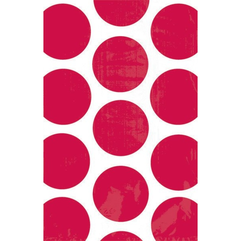 FAVOR BAGS - POLKA DOTS Red