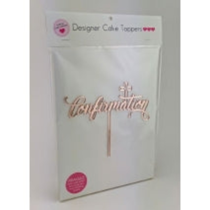 Religious Cake Topper - Generic Communion with Cross