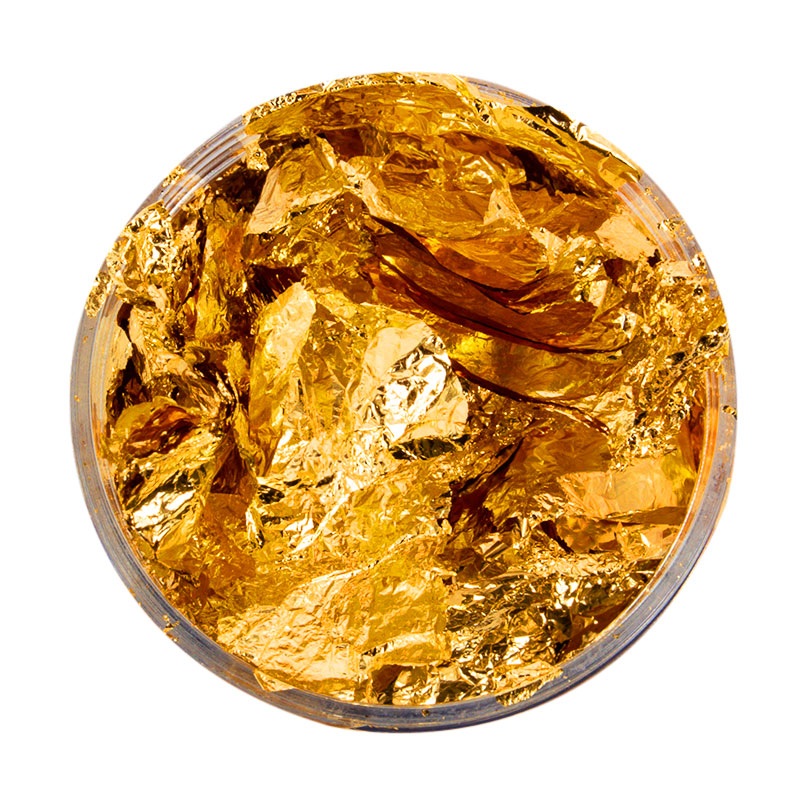 SPRINKS - LEAF FLAKES GOLD