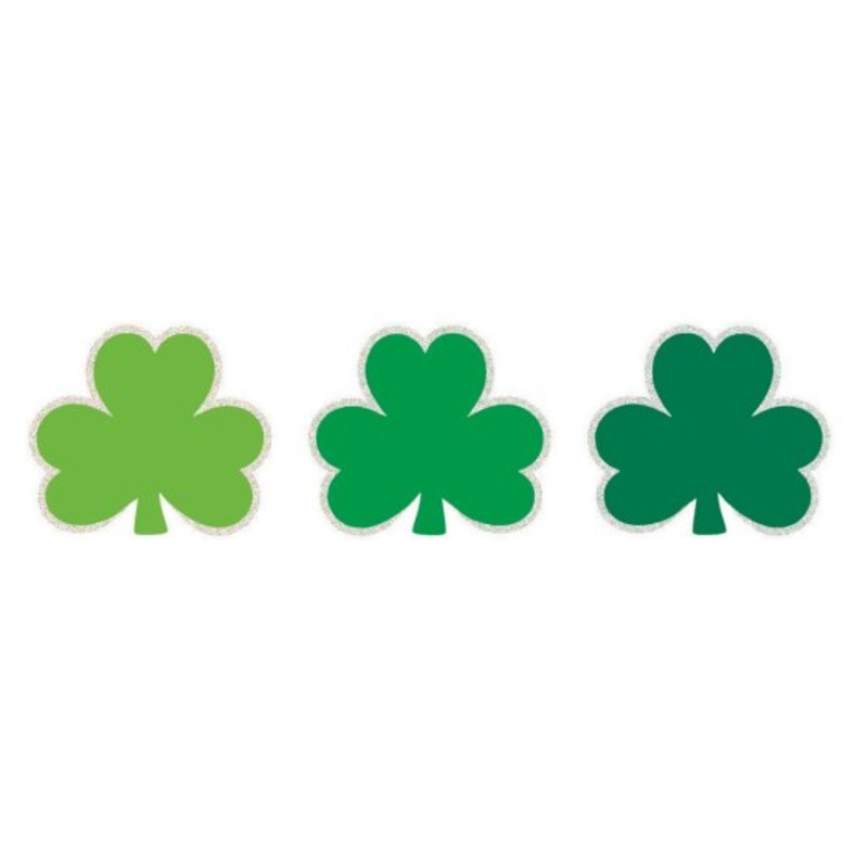 ST PATRICK'S SHAMROCK CUTOUTS