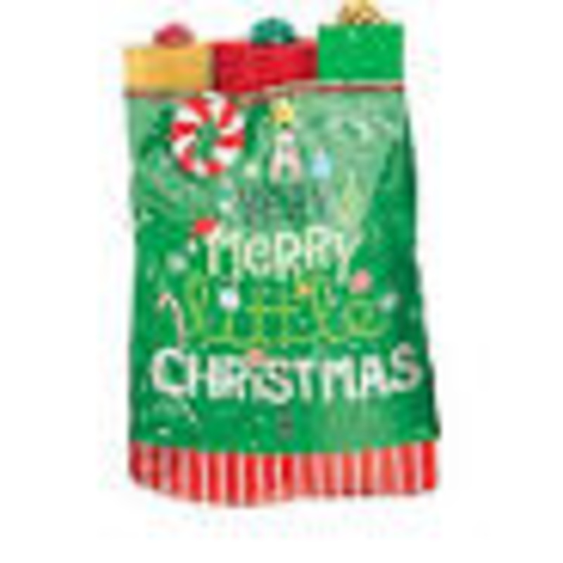 Very Merry Gift Sack with Tag