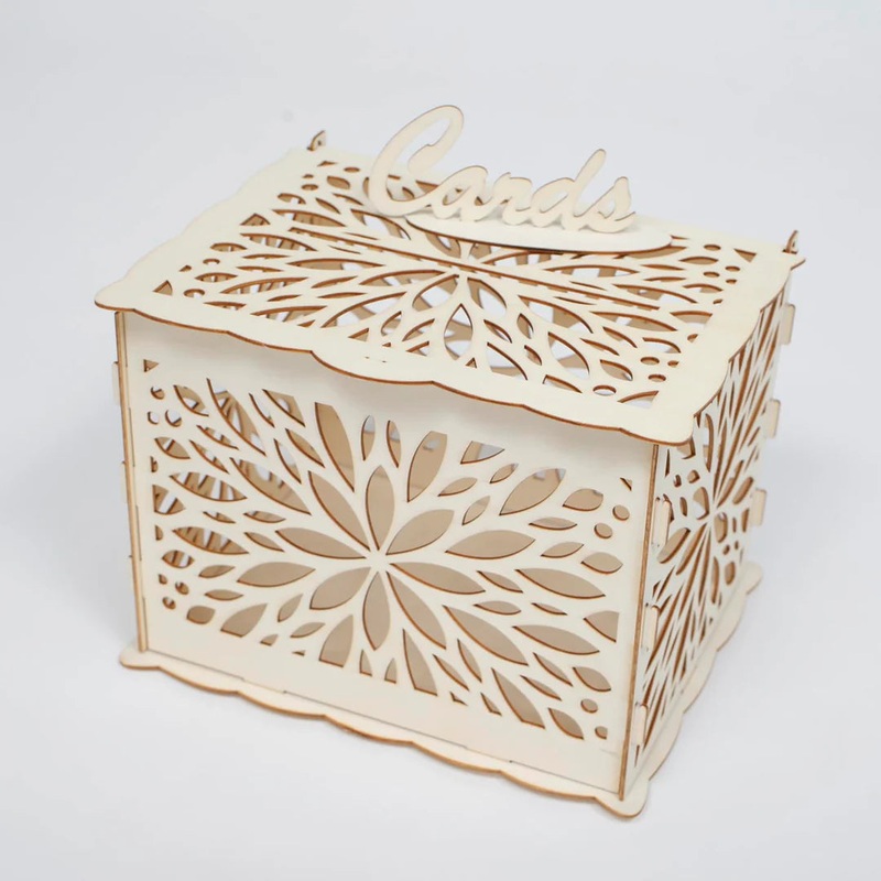 WISHING WELL CARD BOX - STARBURST FLORAL