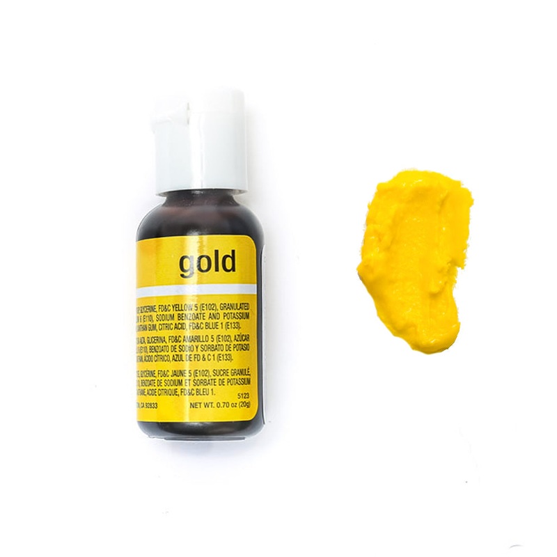 Chefmaster Liqua-gel Food Colour - GOLD