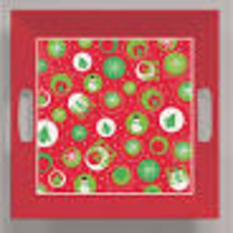 CHRISTMAS SERVING TRAY